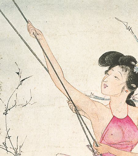 二连浩特-胡也佛的仕女画和最知名的金瓶梅秘戏图